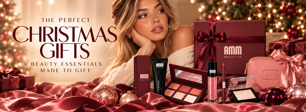 AMM Beauty Co Christmas gifts homepage banner